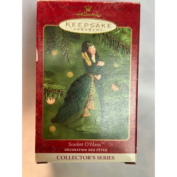 Scarlett OHara Hallmark Keepsake Ornament 2000 Collectors Series Handcrafted - Picture 2 of 10